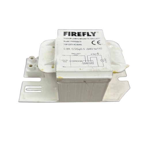 Firefly 70W sodium ballast 220V designed for sodium lamps with magnetic features