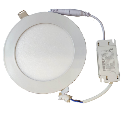 Firefly 9W LED round recessed downlight with a sleek design for modern lighting solutions