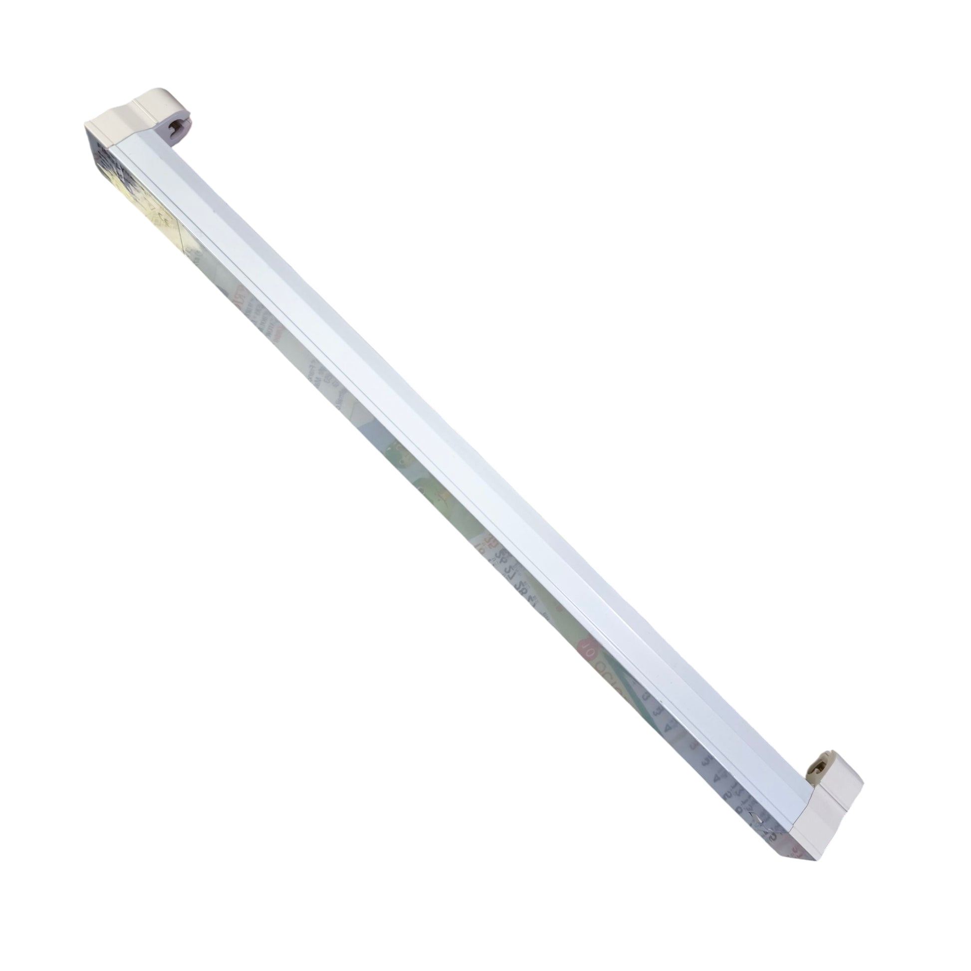 Firefly 8W T5 Fixture Only slim white under cabinet LED light with mounting clips by Firefly
