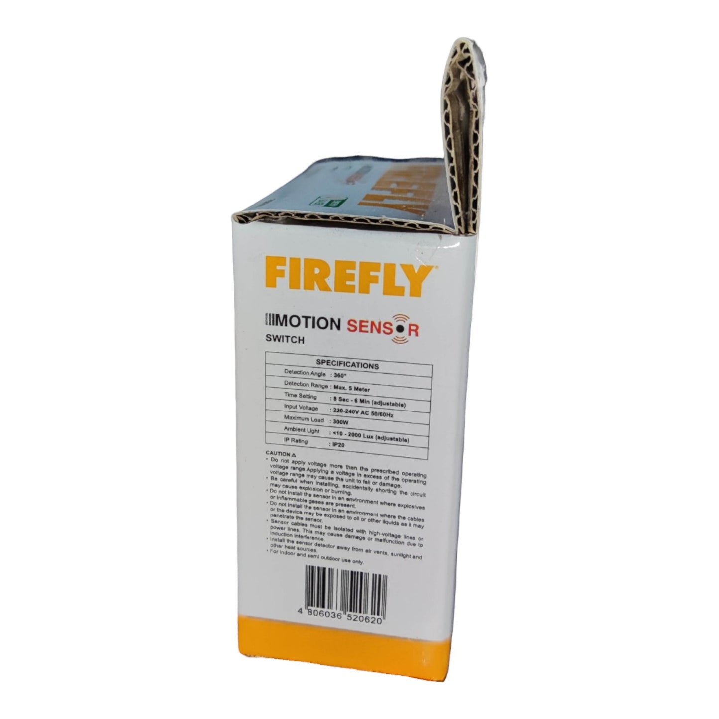 Firefly Motion Sensor Surface type 1A 220V 300W FEDSS100