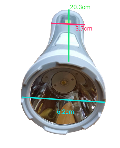 Firefly rechargeable flashlight 3W with a durable design and bright LED beam for outdoor use