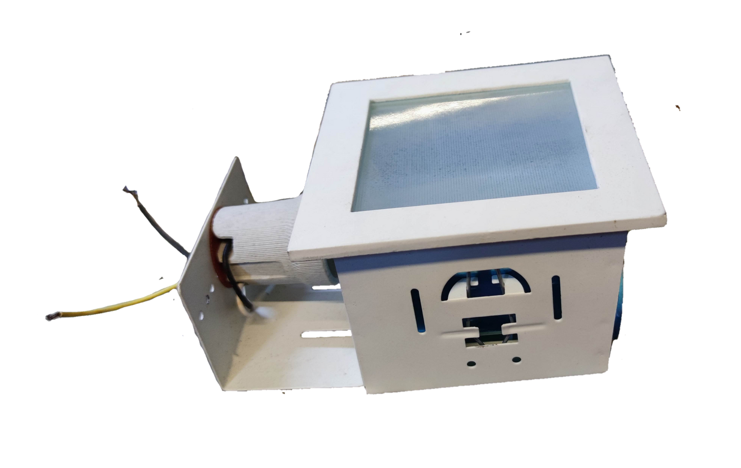 Fixture Square 5 Inches 1xE27 with a sleek design for modern lighting installations