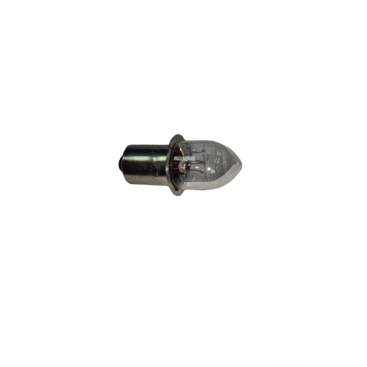 Flashlight bulb B9 socket with clear glass and metal base lighting component from Taiwan