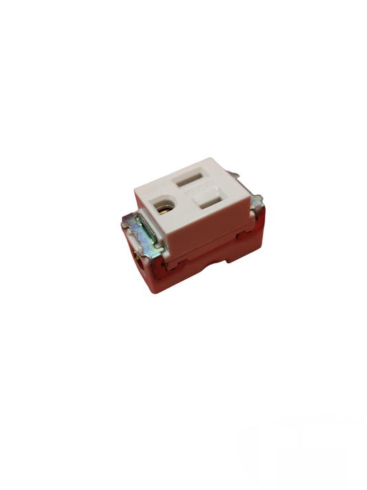 Anam flat pin outlet with ground 16A 250V for reliable electrical connections