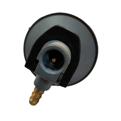 Fuji gas regulator for Gasul with a round body and beige connector for secure fitting