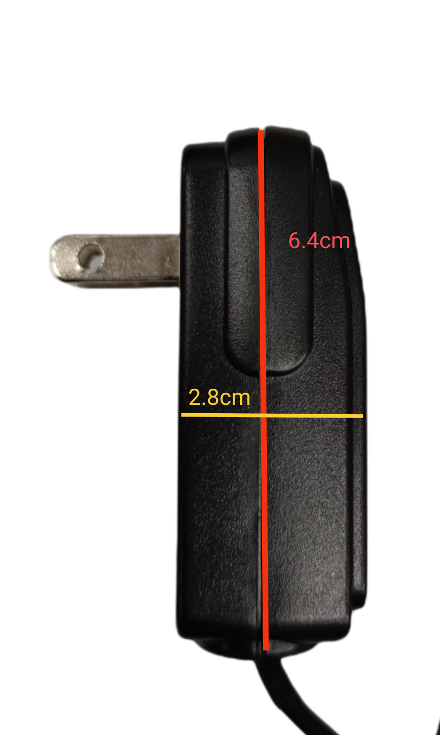 Black Game Boy Charger SP and NDS with US plug and compact design for portable gaming devices