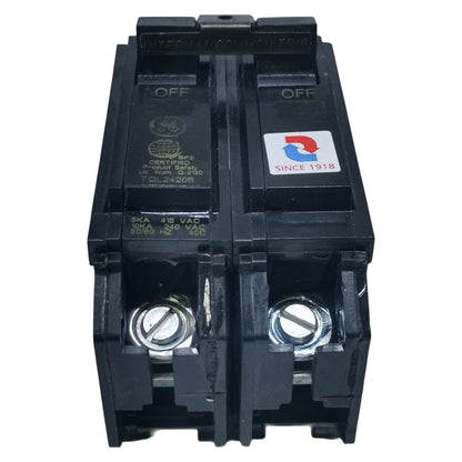 ABB 40A 2 Pole Single Phase Plug-in Circuit Breaker for Electrical Systems