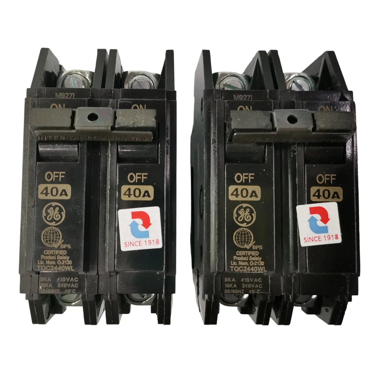 GE 40A Circuit Breaker 2 Pole S with durable design for reliable electrical protection