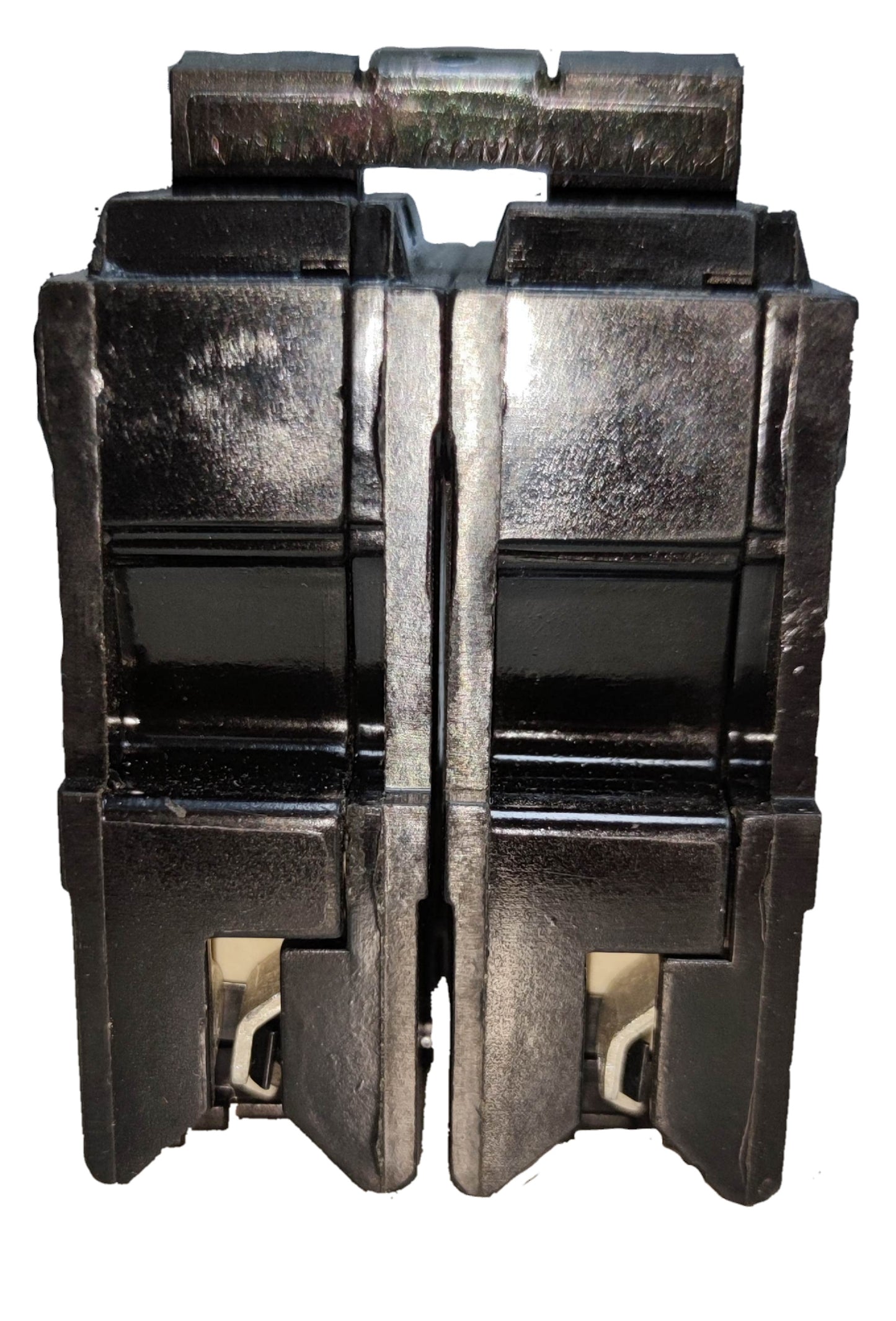 GE 50A Circuit Breaker 2 Pole electrical component with black casing for power protection
