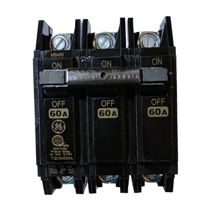 GE 60A 3P Circuit Breakers for electrical protection and power management applications