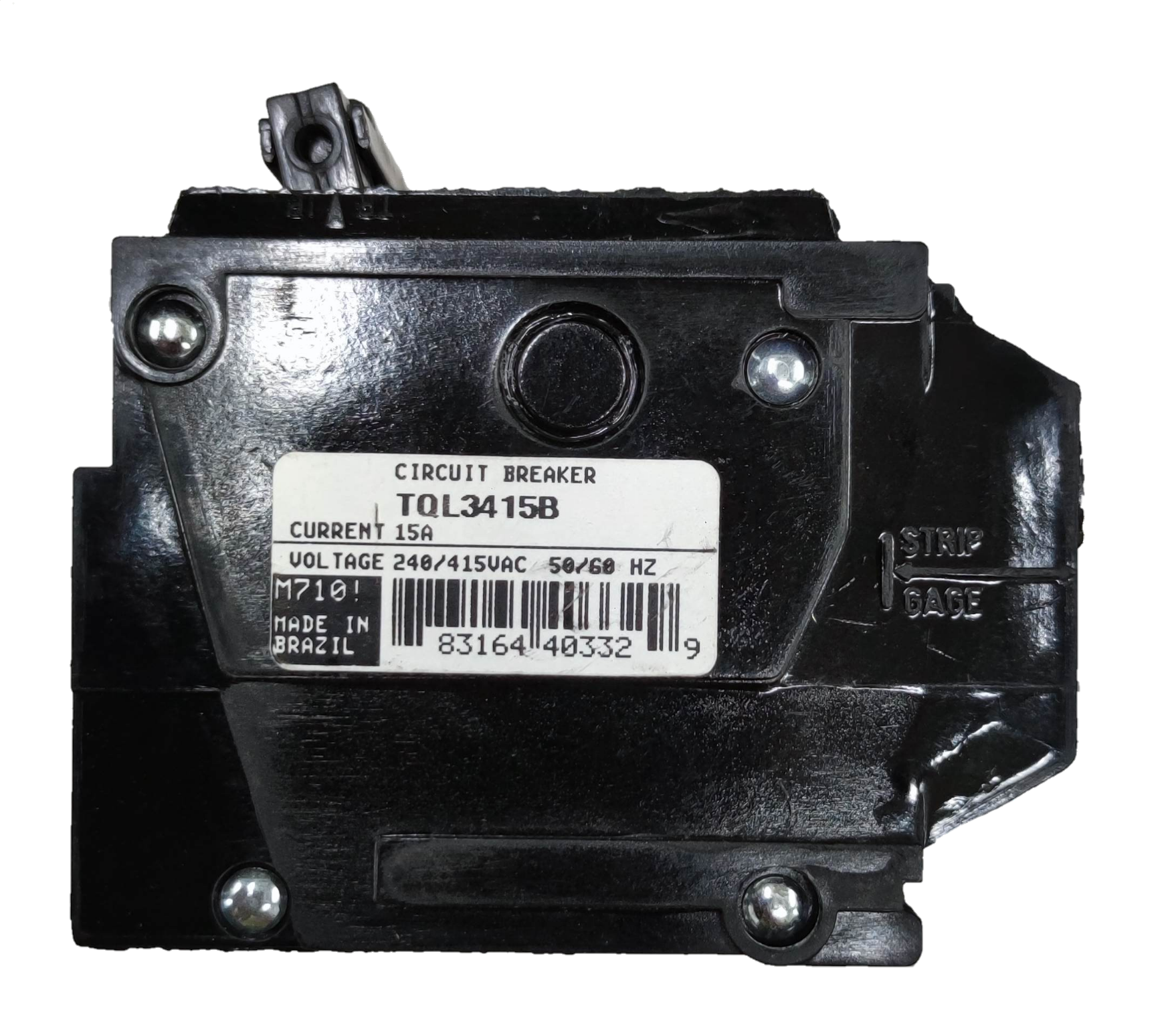 GE circuit breaker 15 amp 3 pole designed for reliable electrical protection in residential installations