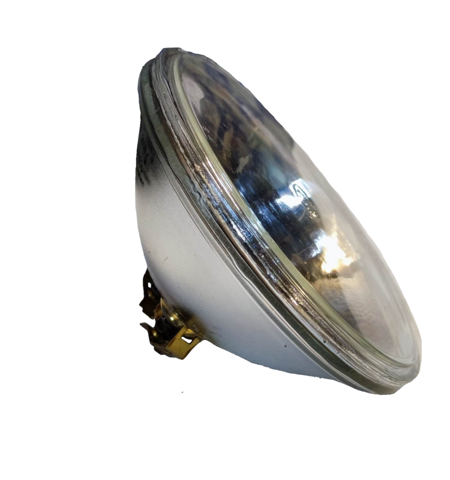 GE sealed beam spotlight 28V 250W with clear glass design for bright illumination