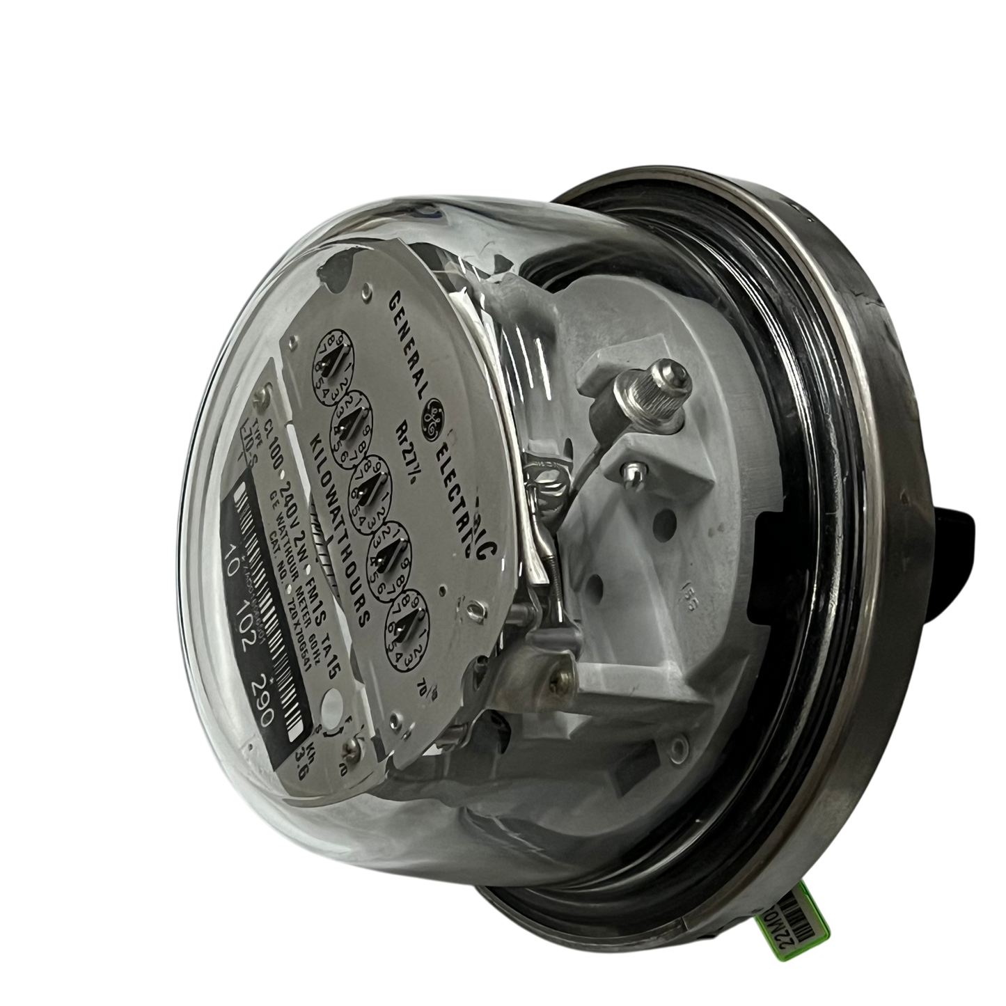 General Electric panel mount meter 2 Wire CL100 I70-S 4 Jaws Analog Meter clear housing and terminals