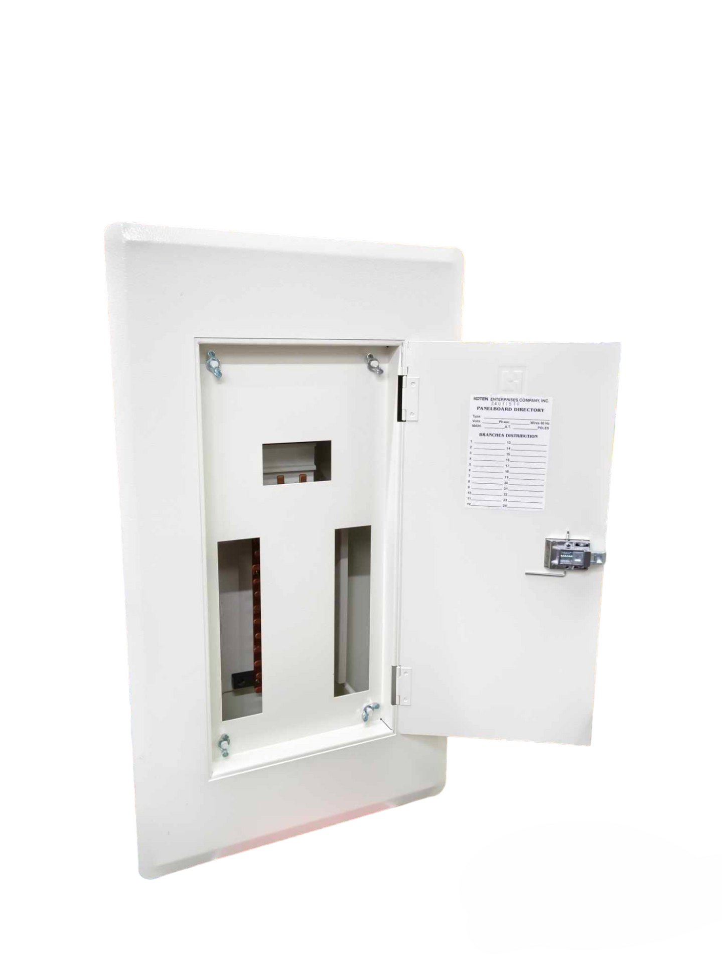 Koten electrical panel with 12 Branches 2 Pole Miniature KTM1-3P12B2P circuit breaker slots