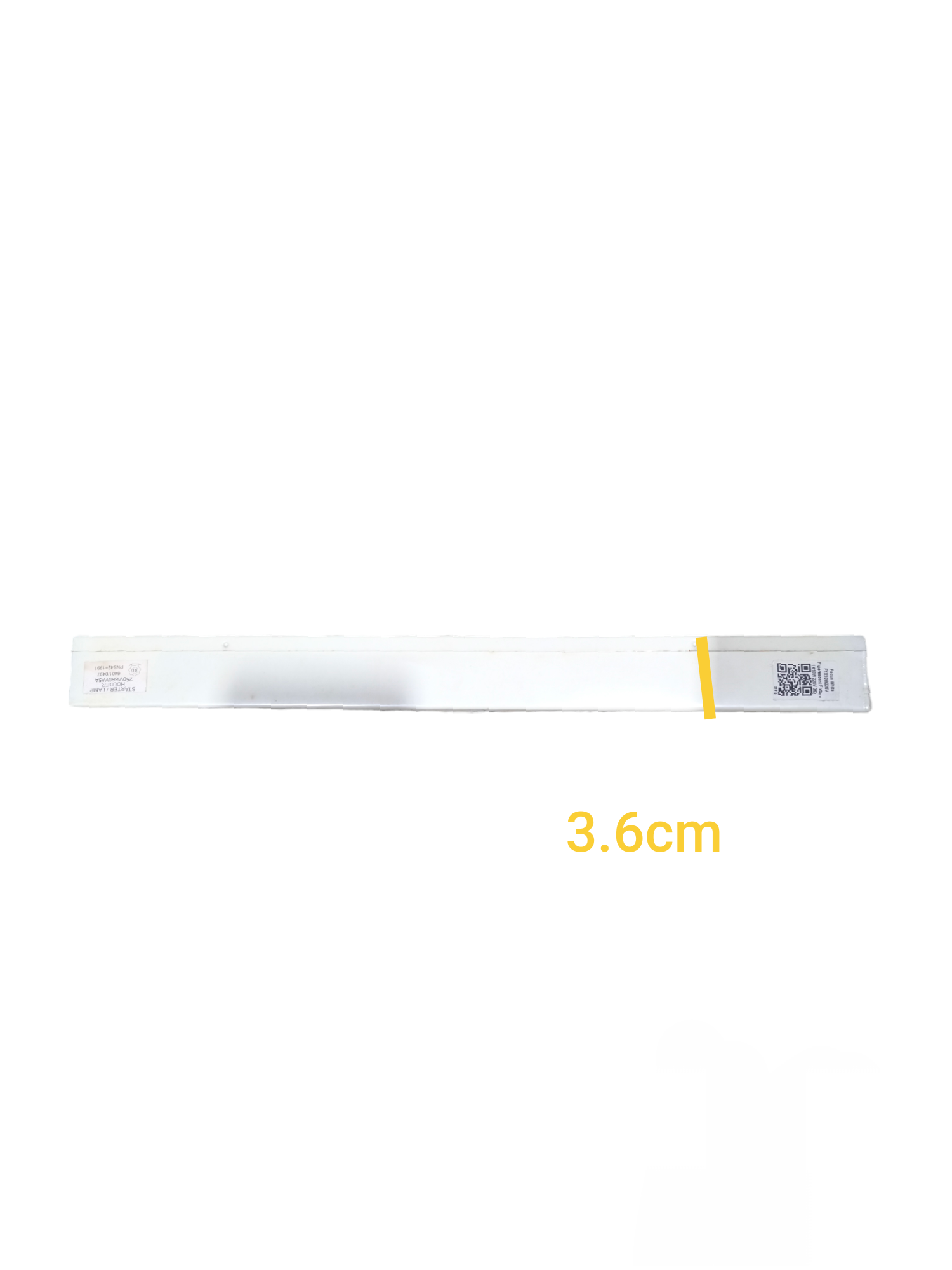 Focus 1x10W Fluorescent Box Type Fixture lighting installation accessory with compact design