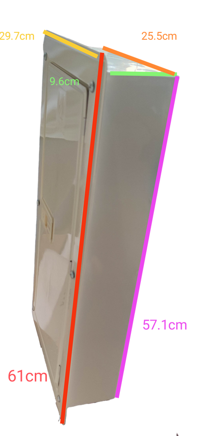 Electx Electrical Supply 2 Pole Main and 18 Branches 2 Pole electrical panel box with detailed dimensions
