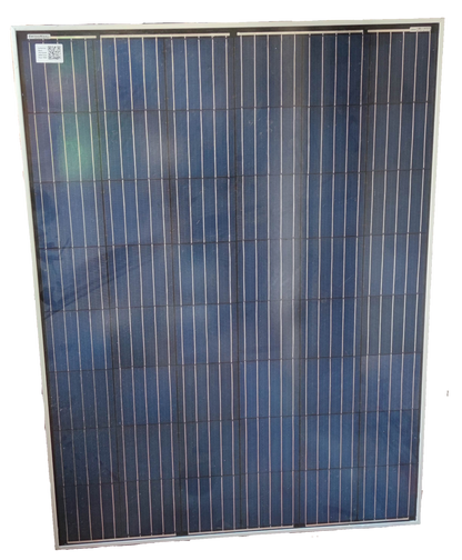 ZwitseRise 250W Solar Panel 1640 x 992 x 40 mm with dark blue photovoltaic cells in metal frame