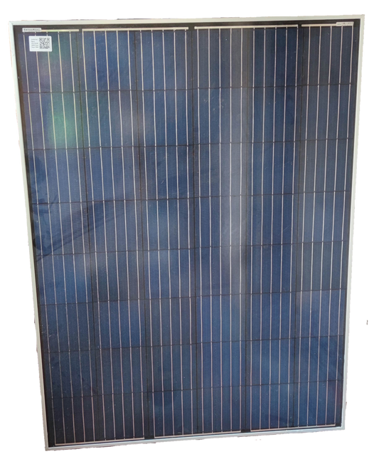 ZwitseRise 250W Solar Panel 1640 x 992 x 40 mm with dark blue photovoltaic cells in metal frame