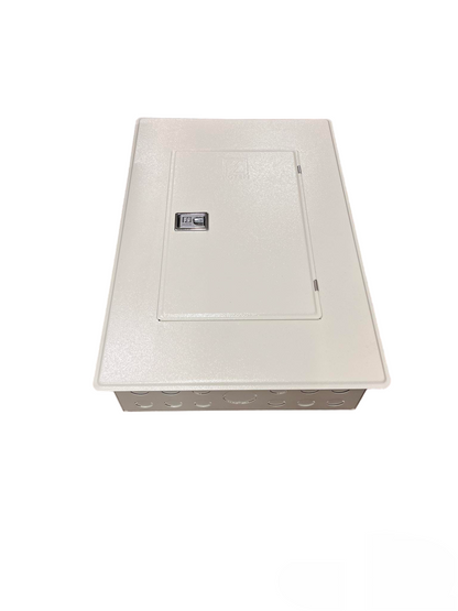 Koten 4 Branches B-On Panel with 125A Main 2 Pole beige metal surface mounted electrical panel box