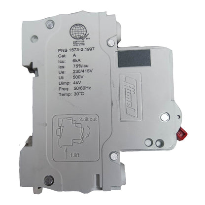 Himel 16A 1 Pole 6KAIC 220V Miniature Circuit Breaker MCB HDB3wNC16