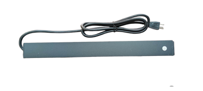 Grippes 6 gang power distribution unit with six outlets and attached power cord