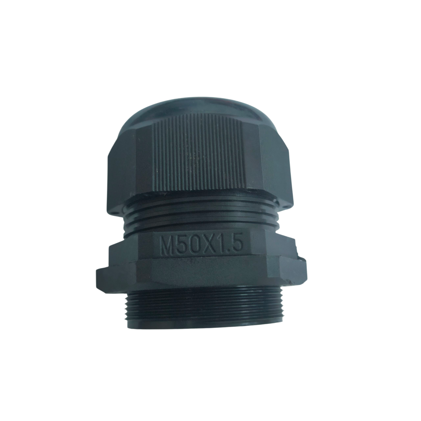 Grippes Cable Gland M50 30-32mm black plastic threaded connector for cable management
