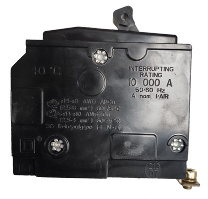 Square D Circuit Breaker 30A 2 Pole QOB Electrical Circuitry Part with 10000A interrupting rating