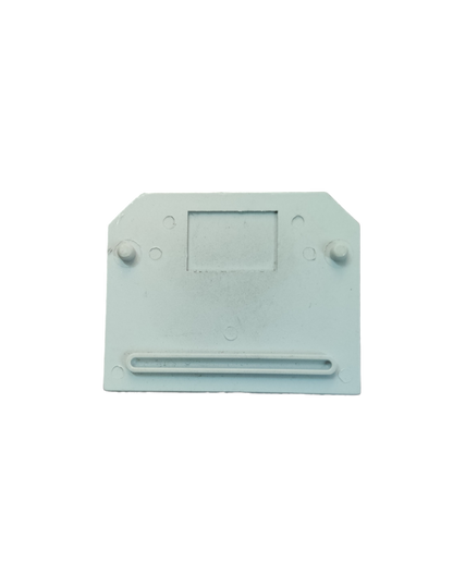 Grippes Terminal Block Cover 3.1cm electrical circuitry part in white plastic
