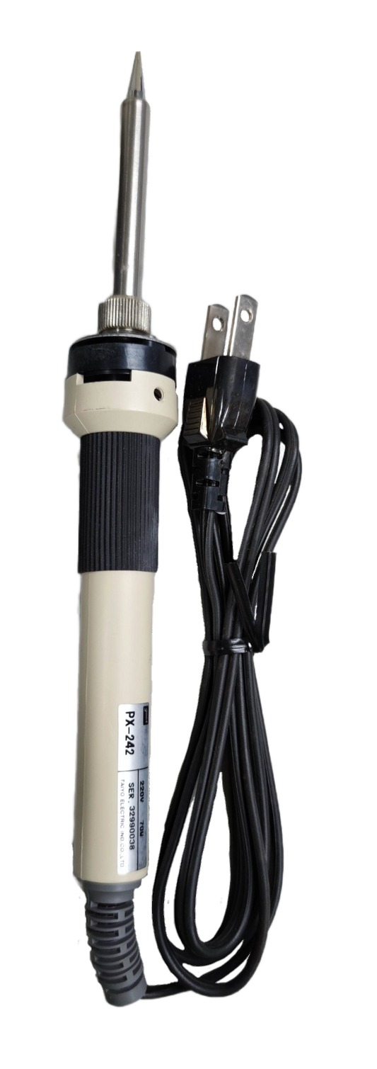 Goot 70W soldering iron 220V with a fine tip and ergonomic handle for precision work