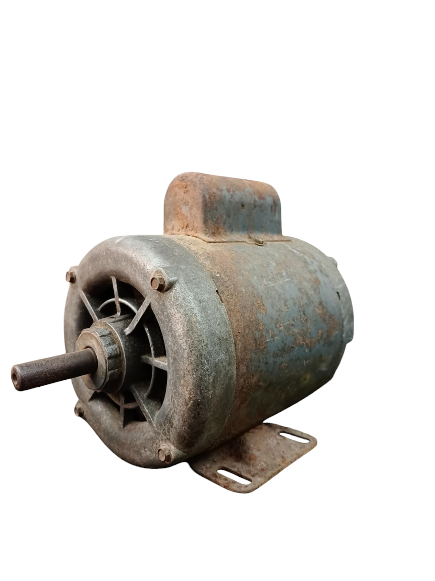 Gould electrical motor showing RPM 1725 refurbished for industrial and machinery use