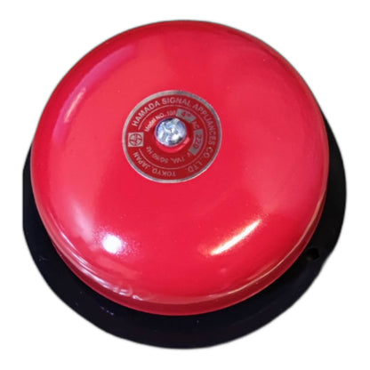 Red 4 inch fire alarm bell by Hallo for effective fire alert and safety in buildings