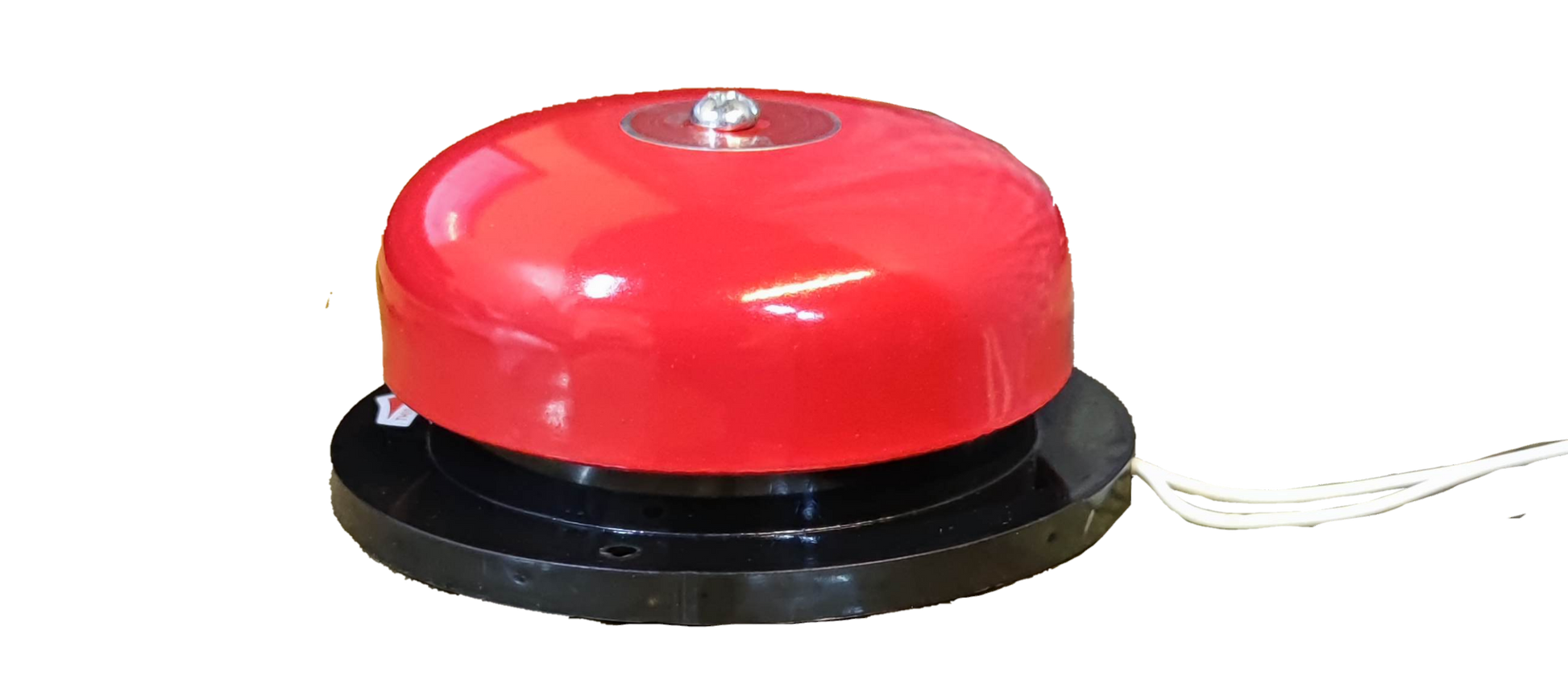 Hallo 4 inch fire alarm bell in vibrant red with a sleek design for effective fire alert systems