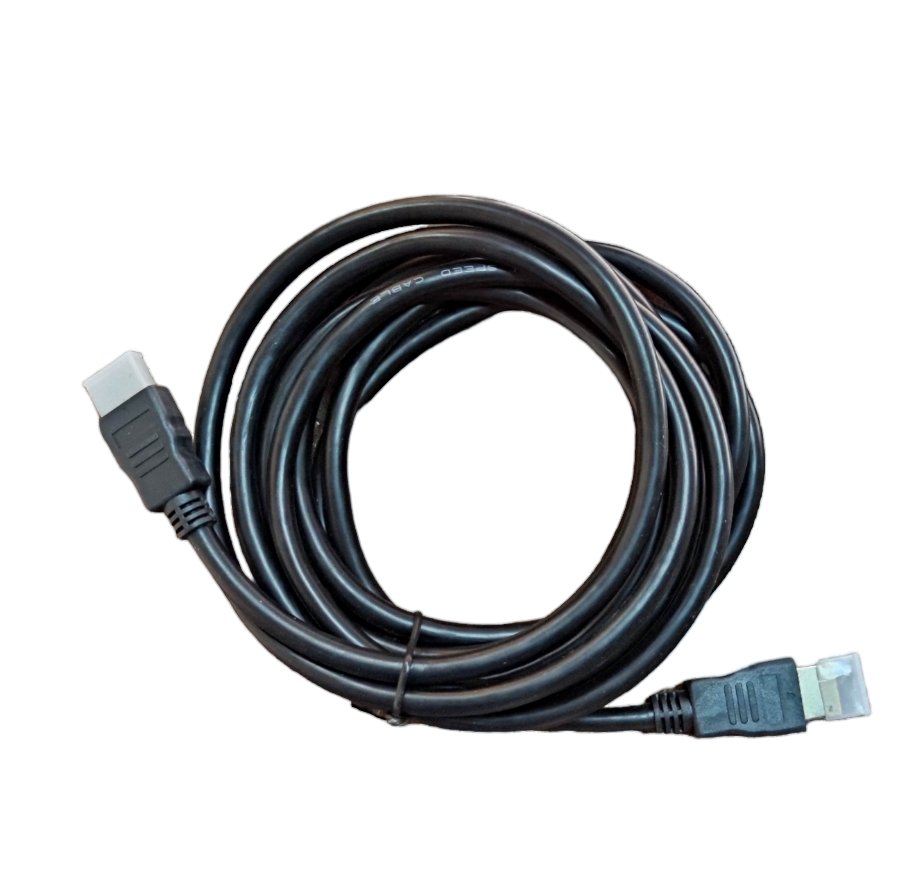 Grippes HDMI 1.4V male to male cord 3 Meters black cable for high-definition video and audio