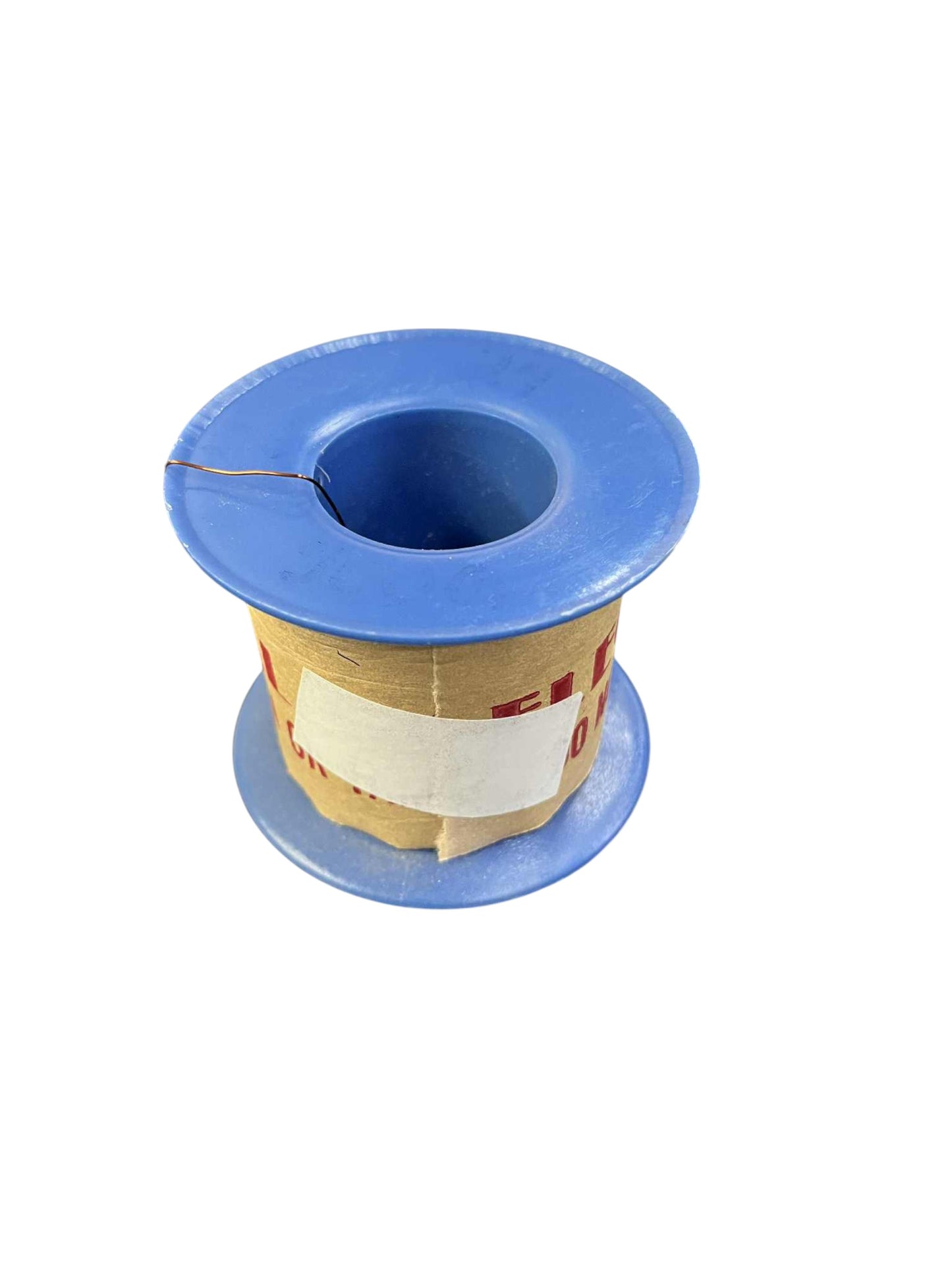 Philflex heavy duty magnet wire on a blue spool for durable electrical applications