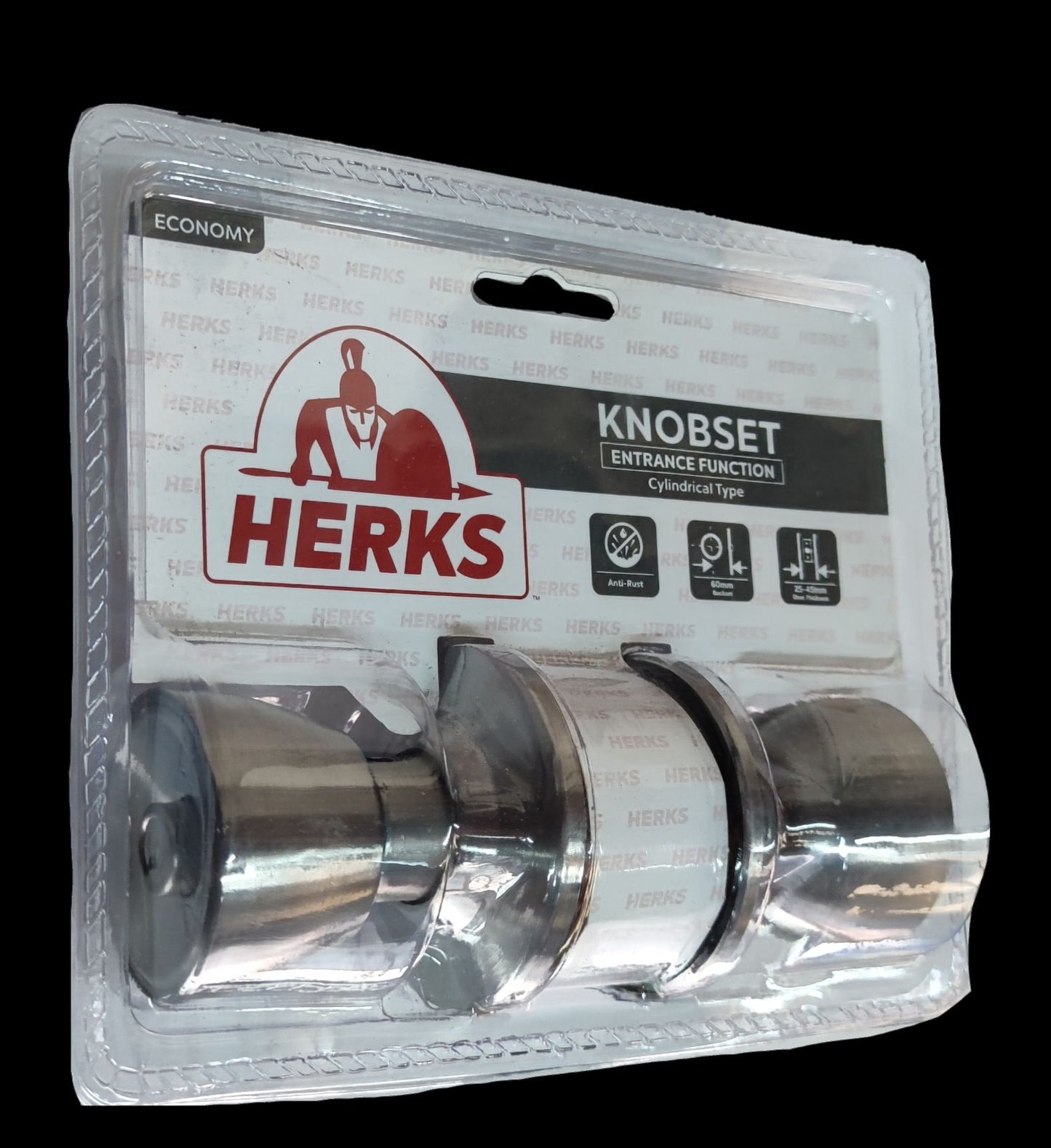 Lock Set Herks 60mm Lockset cylindrical knobset entrance function digital door lock