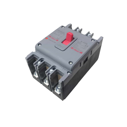 Himel 225A industrial circuit breaker with three-pole design for reliable electrical protection