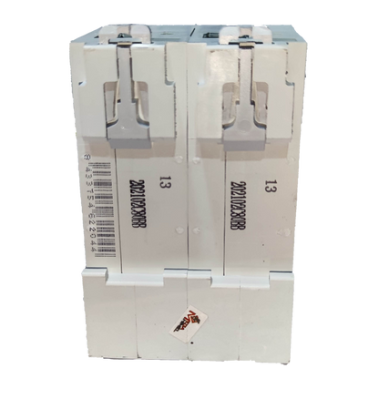 Himel 40A 3 Pole Miniature Circuit Breaker with white casing and metal terminals for electrical protection