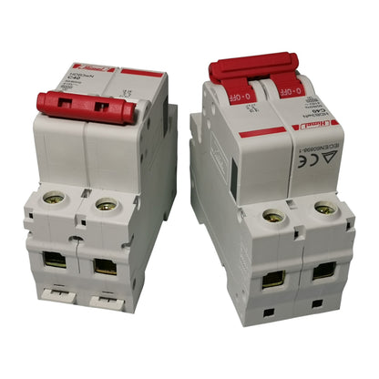 Himel 40A 2Pole 6KAIC 220V Miniature Circuit Breaker DIN Rail Type MCB HDB3wN2C40