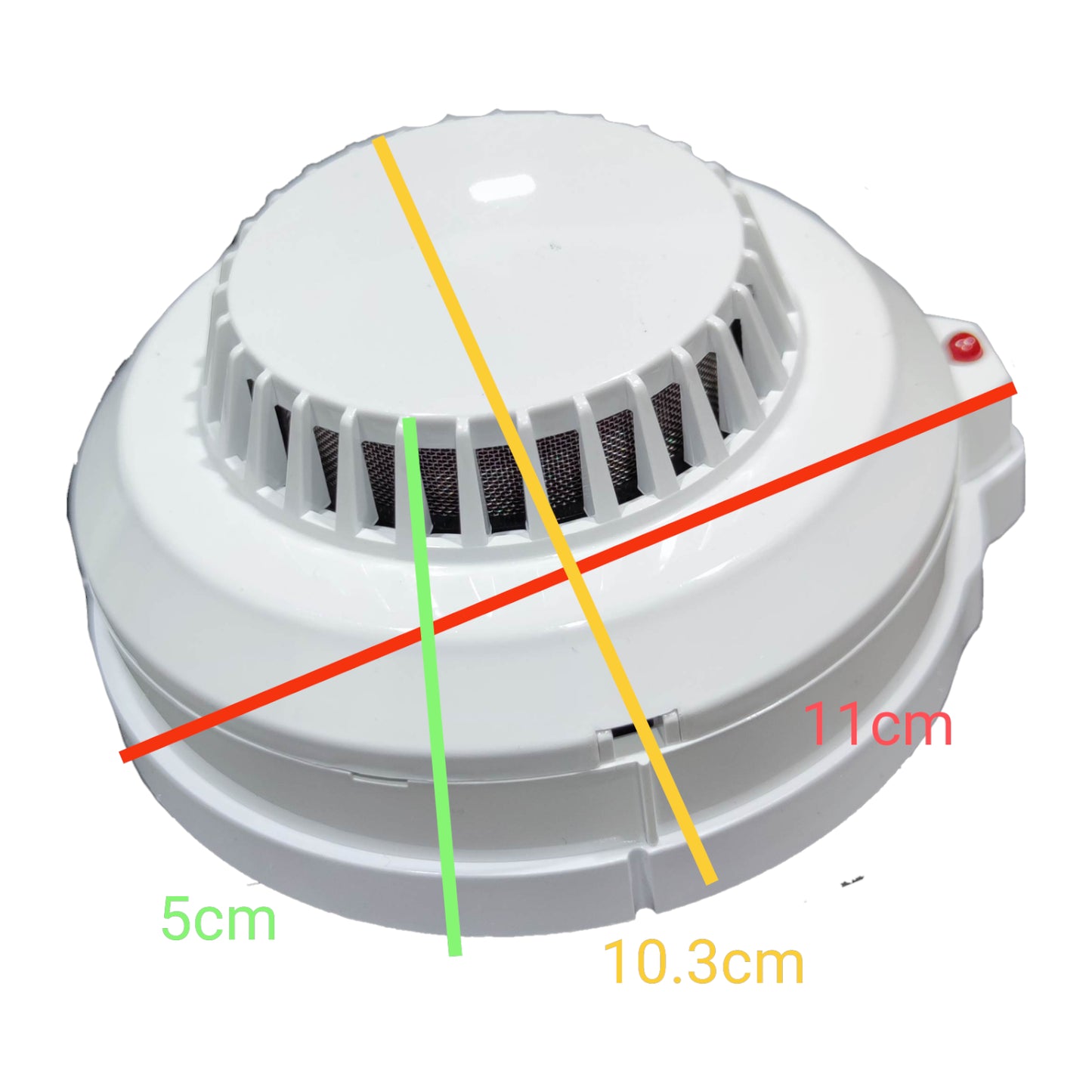 Horing Lih Smoke Alarm 24V DC Photoelectric Smoke Detector AH-8321