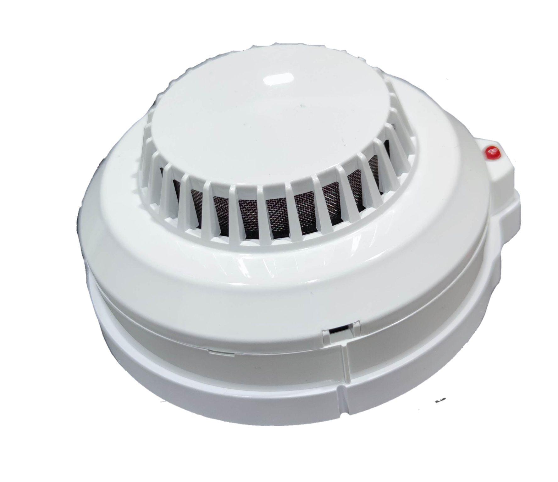 White Smoke Alarm 24V DC Horing LIH smoke detector for fire safety and early warning