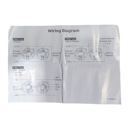 Horing Lih Smoke Alarm 24V DC Photoelectric Smoke Detector AH-8321