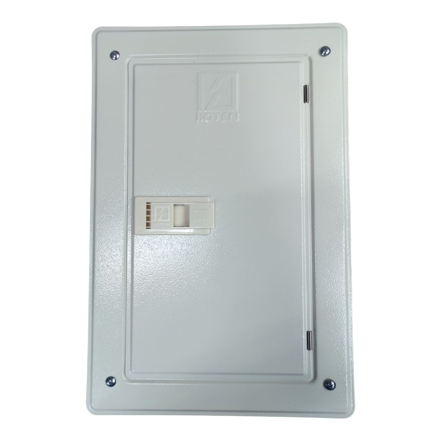 Koten 10 Branches Panel Board 2 Pole Main 2 Pole Branches For Miniature Circuit Breaker KTM1-2P10B Flush Mounted Type Metal Base
