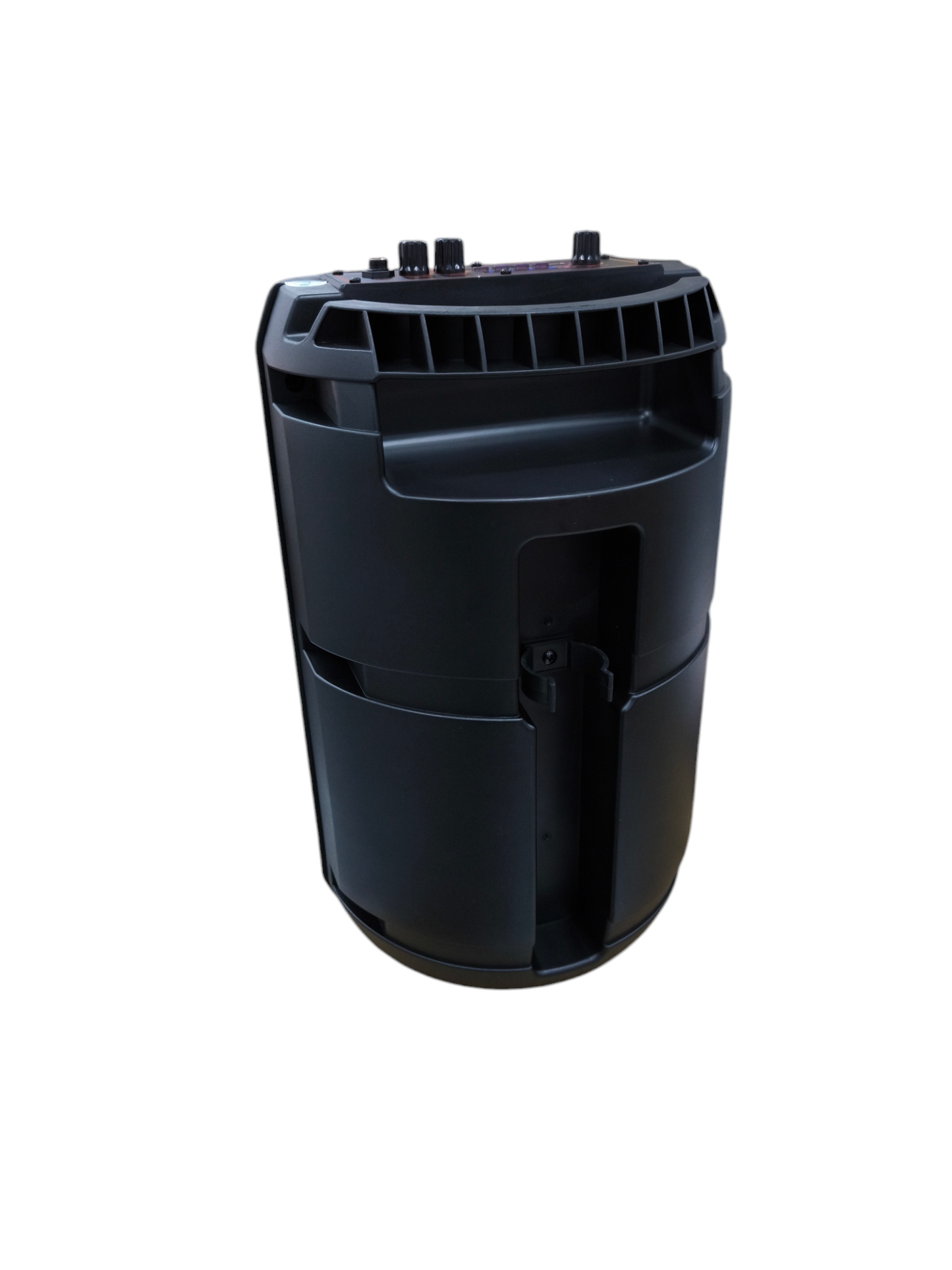 Black Bluetooth Speaker with Microphone HTM portable speaker and boombox from China with built-in controls