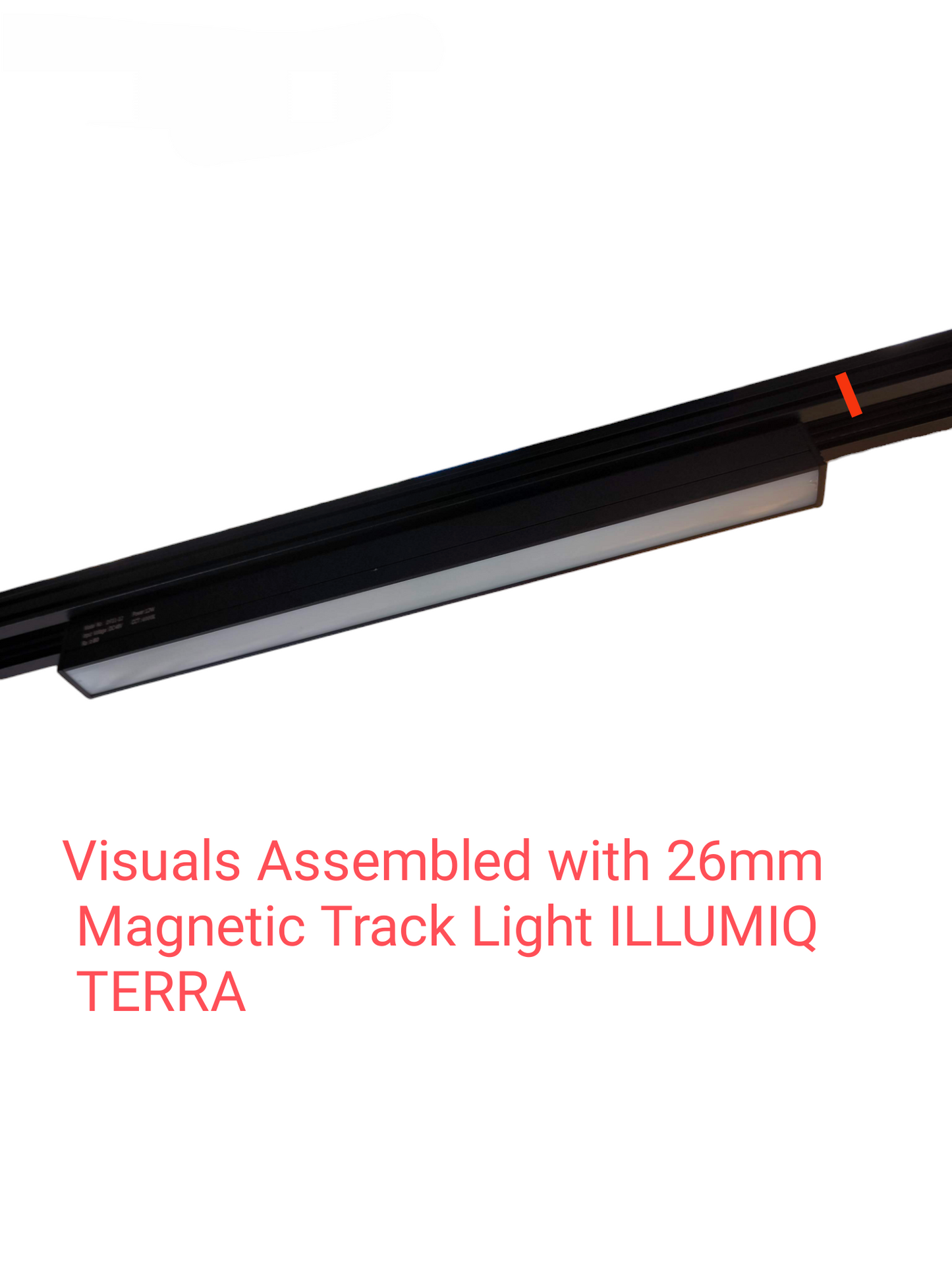 ILLUMIQ TERRA 12W LED Flood Track Light Ceiling Fixture (3000K)