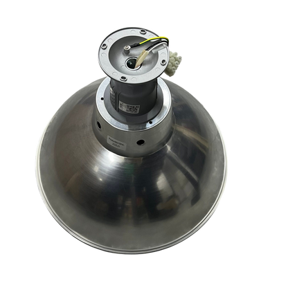 Biglite and Omni 14 Inch aluminum reflector light industrial pendant fixture with wiring and metal dome