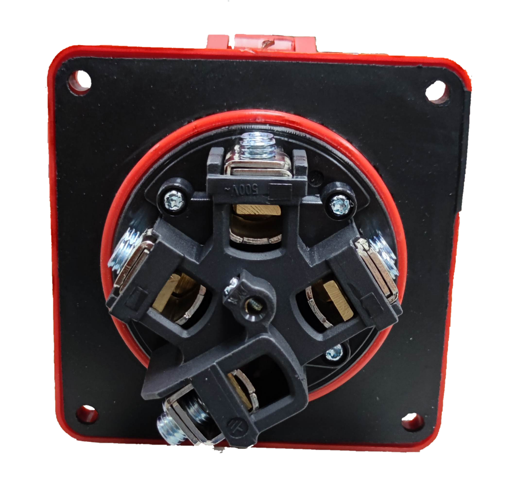 Grippes 3 phase 220V electrical industrial socket with sturdy industrial design and secure metal contacts