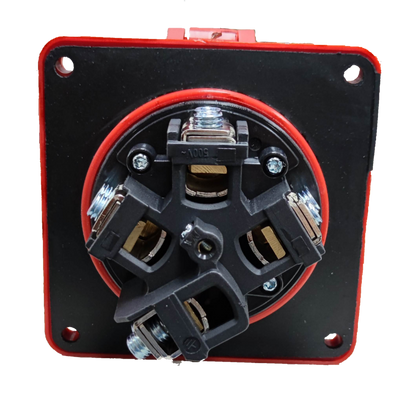 Grippes 3 phase 220V electrical industrial socket with sturdy industrial design and secure metal contacts