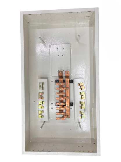 Koten 8 Branches 2P 250A Main Bolt On distribution box white steel enclosure with copper busbars