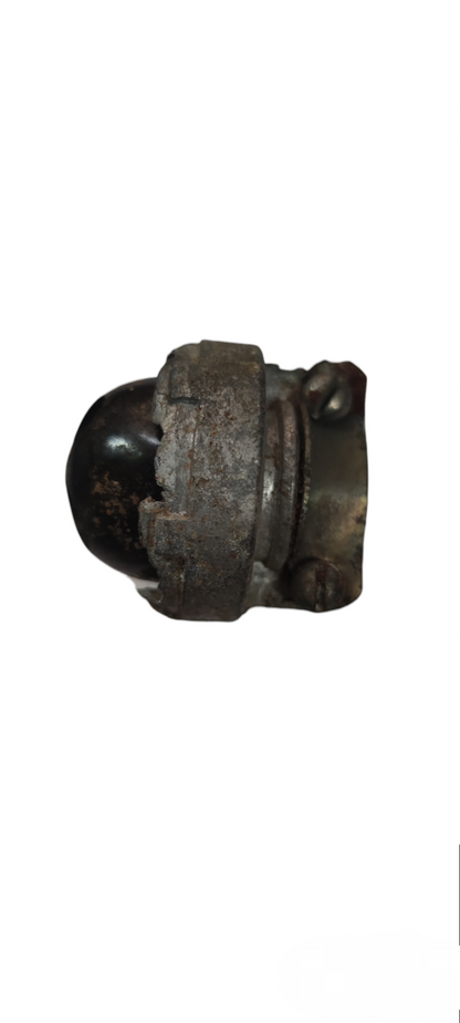 Rusty metal entrance cap straight clamp type pipe fitting from China for hose and conduit sealing and protection