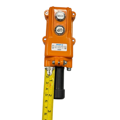 Auspicious Industrial Hoist Push Button Switch, Up and Down Button